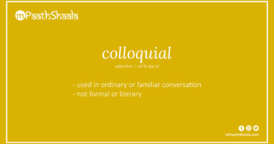 Definition of colloquial