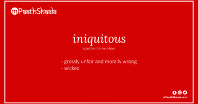 Definition of iniquitous