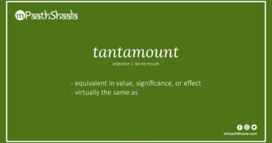 Definition of tantamount