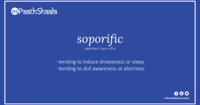 Definition of soporific