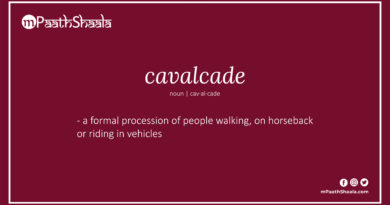 Definition of cavalcade