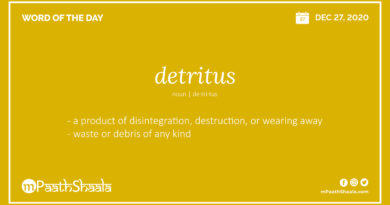 Definition, Pronunciation, Synonyms, Antonyms & Examples Sentences of detritus – Word of the Day