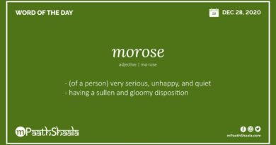 Definition, Pronunciation, Synonyms, Antonyms & Examples Sentences of morose – Word of the Day