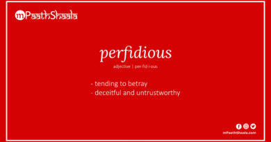 Definition of perfidious