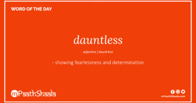 Definition of dauntless