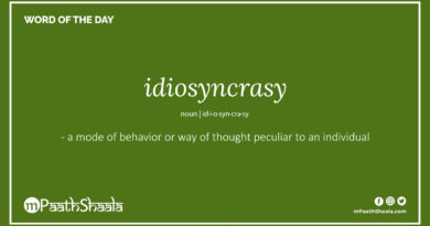 Definition of idiosyncrasy