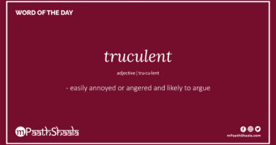 Definition of truculent