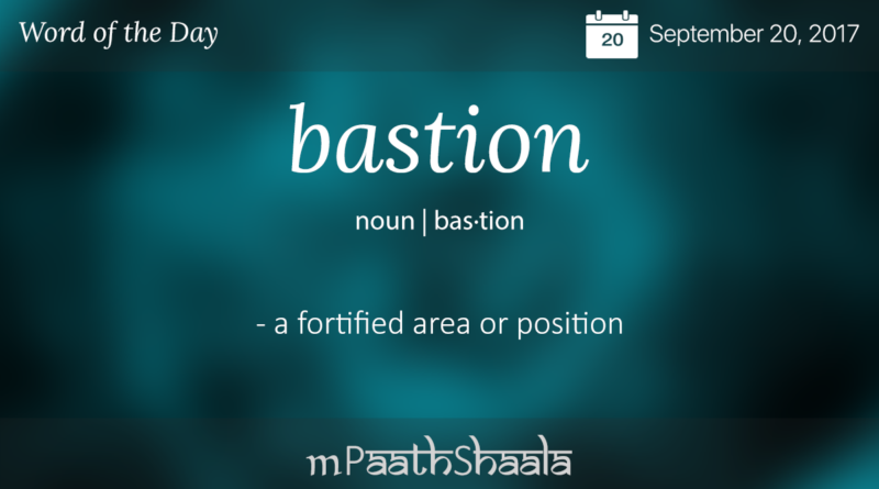 bastion synonym