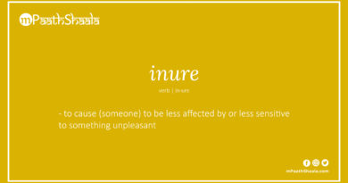 Definition of inure