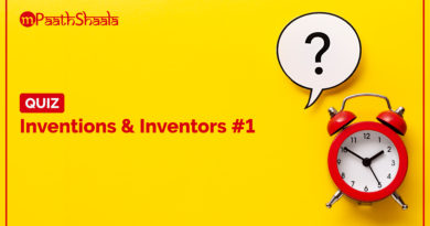 Quiz on Inventions & Inventors