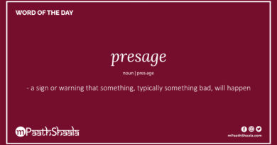 Definition of presage