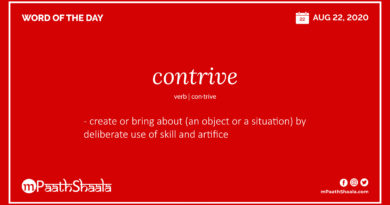 Definitions, Synonyms & Antonyms of contrive – Word of the Day