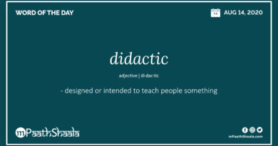 Definitions, Synonyms & Antonyms of didactic