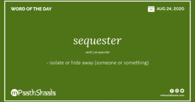 Definitions, Synonyms & Antonyms of sequester – Word of the Day