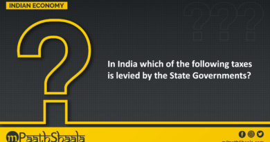 In India which of the following taxes is levied by the State Governments