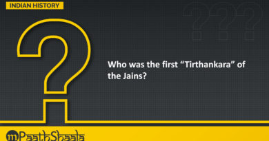 first Tirthankara of the Jains