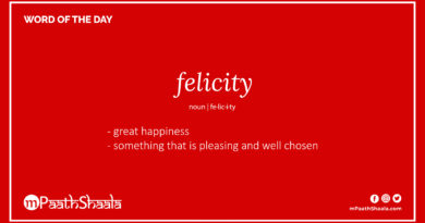 Definition of felicity