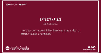 Definition of onerous