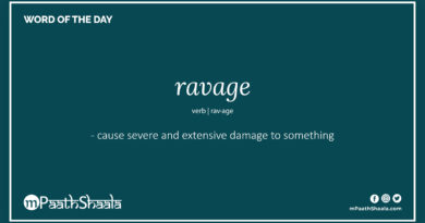 Definition of ravage