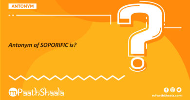 Question of the Day - Antonym of SOPORIFIC is?