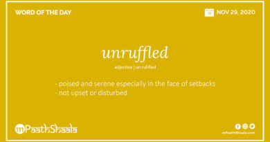 Definition, Pronunciation, Synonyms, Antonyms & Examples Sentences of unruffled – Word of the Day