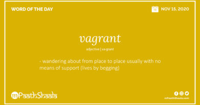 Definition, Pronunciation, Synonyms, Antonyms & Examples Sentences of vagrant – Word of the Day