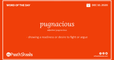 Definition, Pronunciation, Synonyms, Antonyms & Examples Sentences of pugnacious – Word of the Day