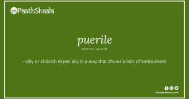 Definition of puerile