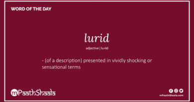 Definition of lurid