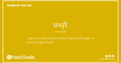 Definition of waft