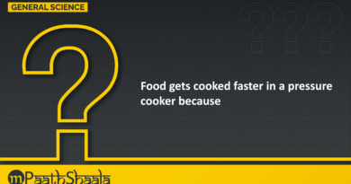 Food gets cooked faster in a pressure cooker