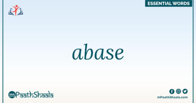 Definition of abase