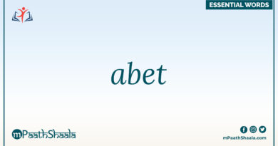 Definition of abet