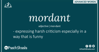 Definition of mordant