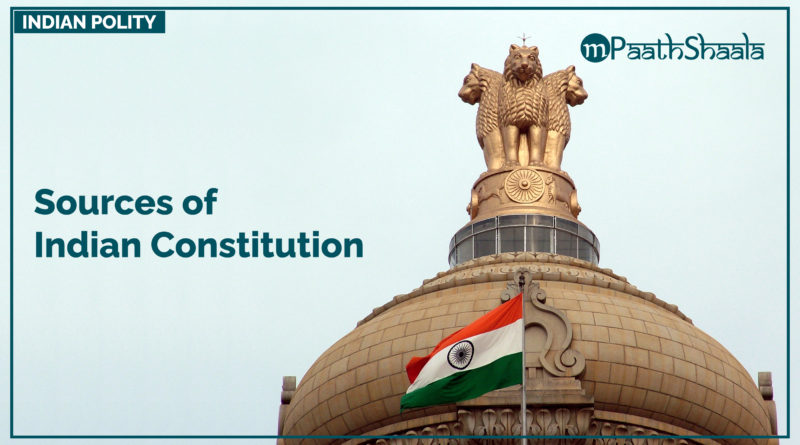 Sources of Indian Constitution